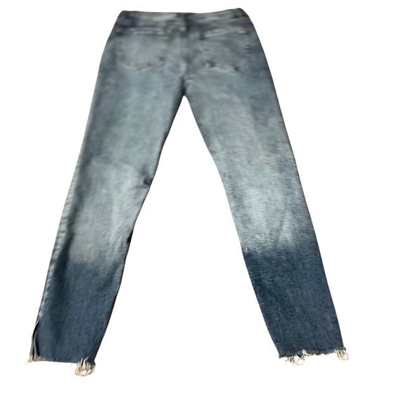 Kensie Jeans The Kelsey High Rise Skinny Vintage‎ Luxe Raw Hem Sz 8 - Picture 7 of 10
